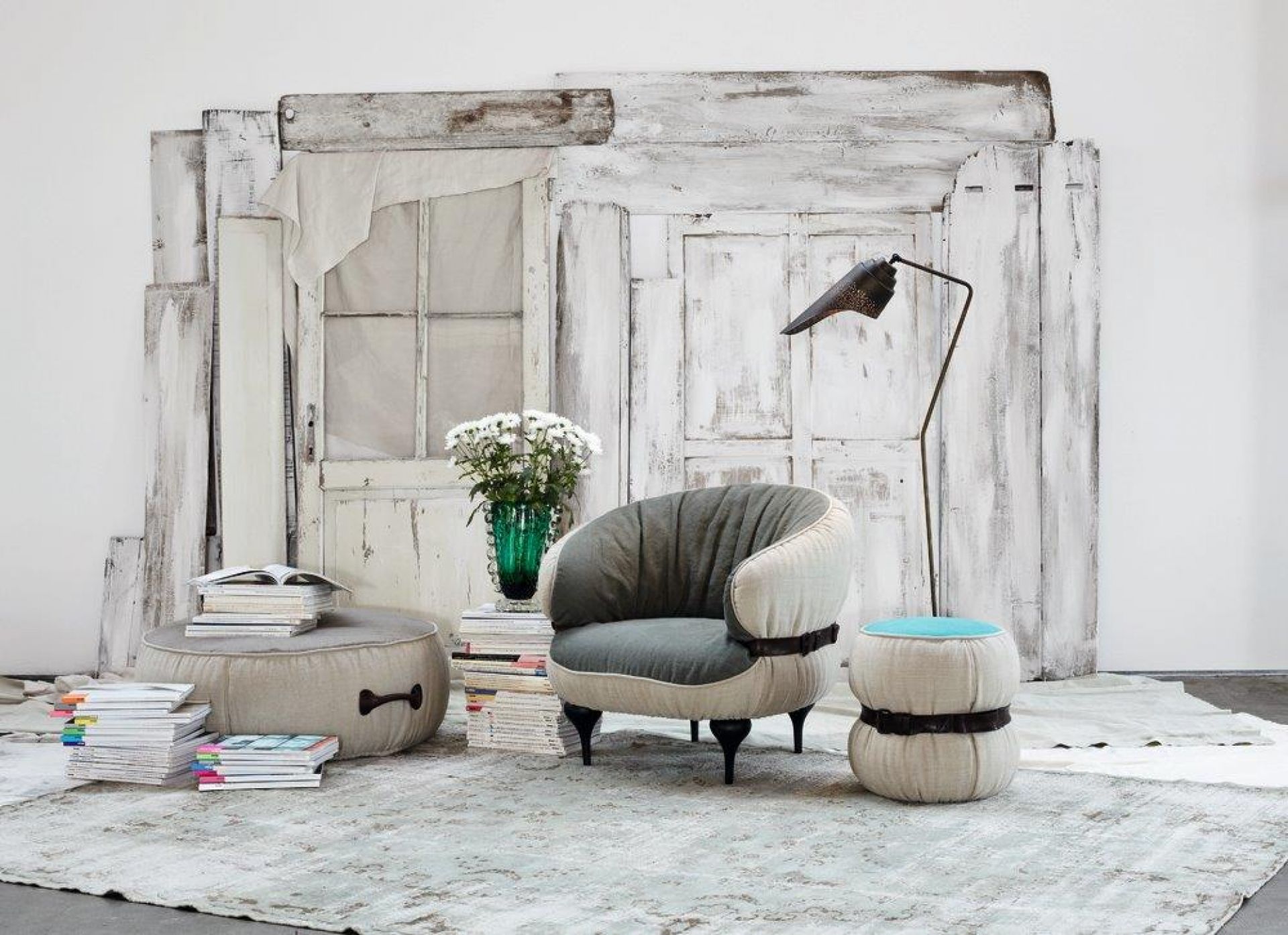 Chubby Hocker Ø 100 cm Moroso Diesel