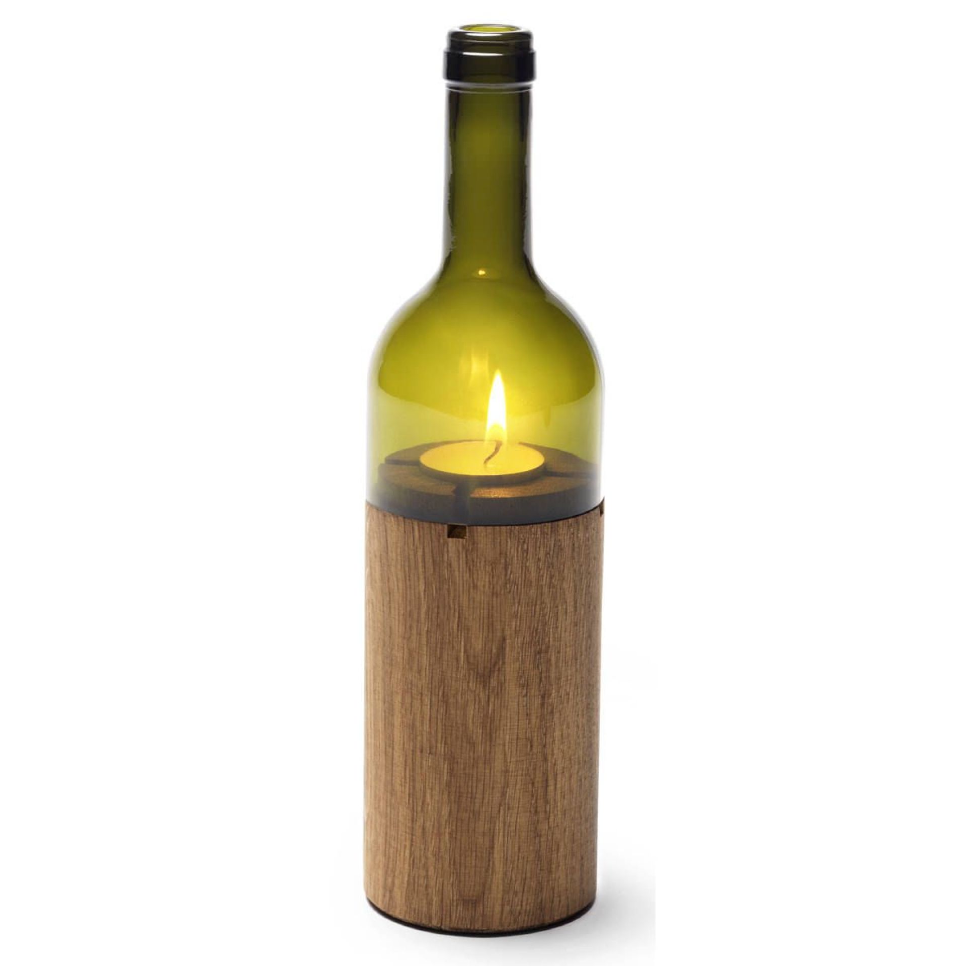 Ersatzglas für WeinWindlicht grün Side by Side EINZELSTÜCK
