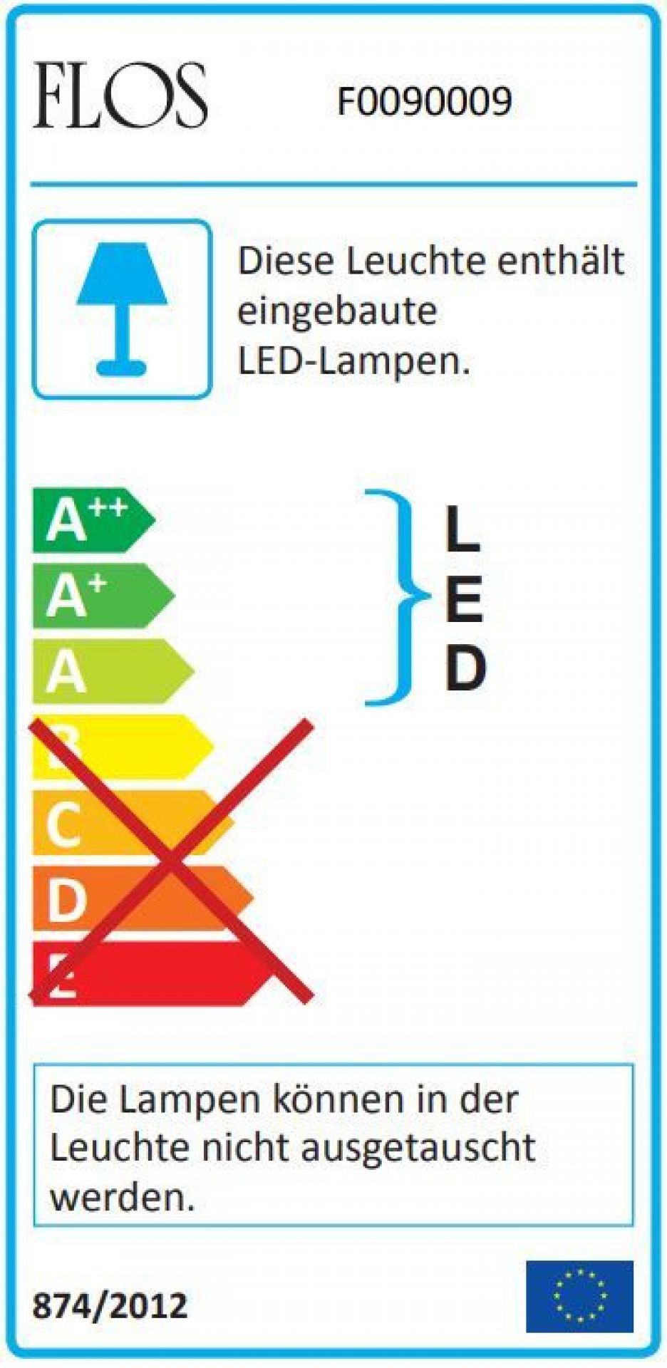 Aim LED Pendelleuchte groß Flos