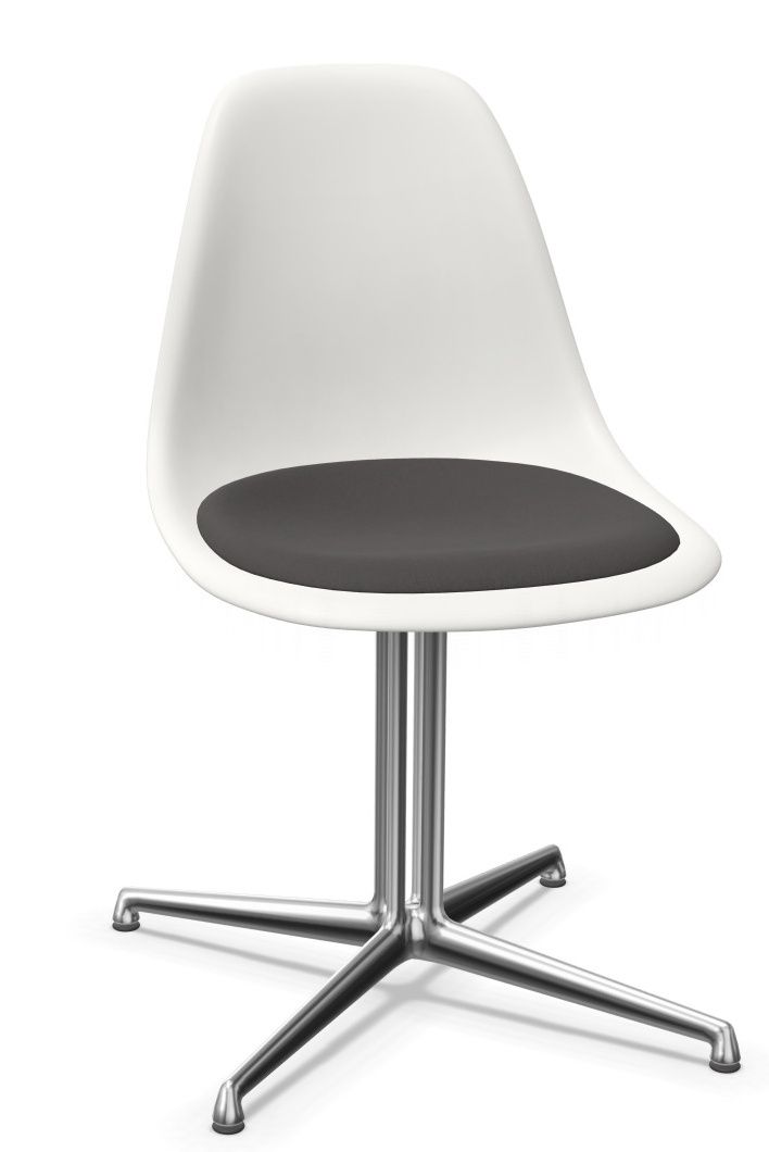 Eames Plasic Side Chair DSL RE Stuhl mit Sitzpolster Vitra 