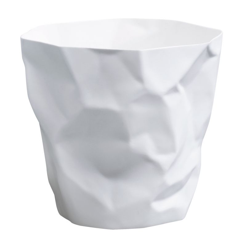 Bin Bin Papierkorb weiß Klein & More