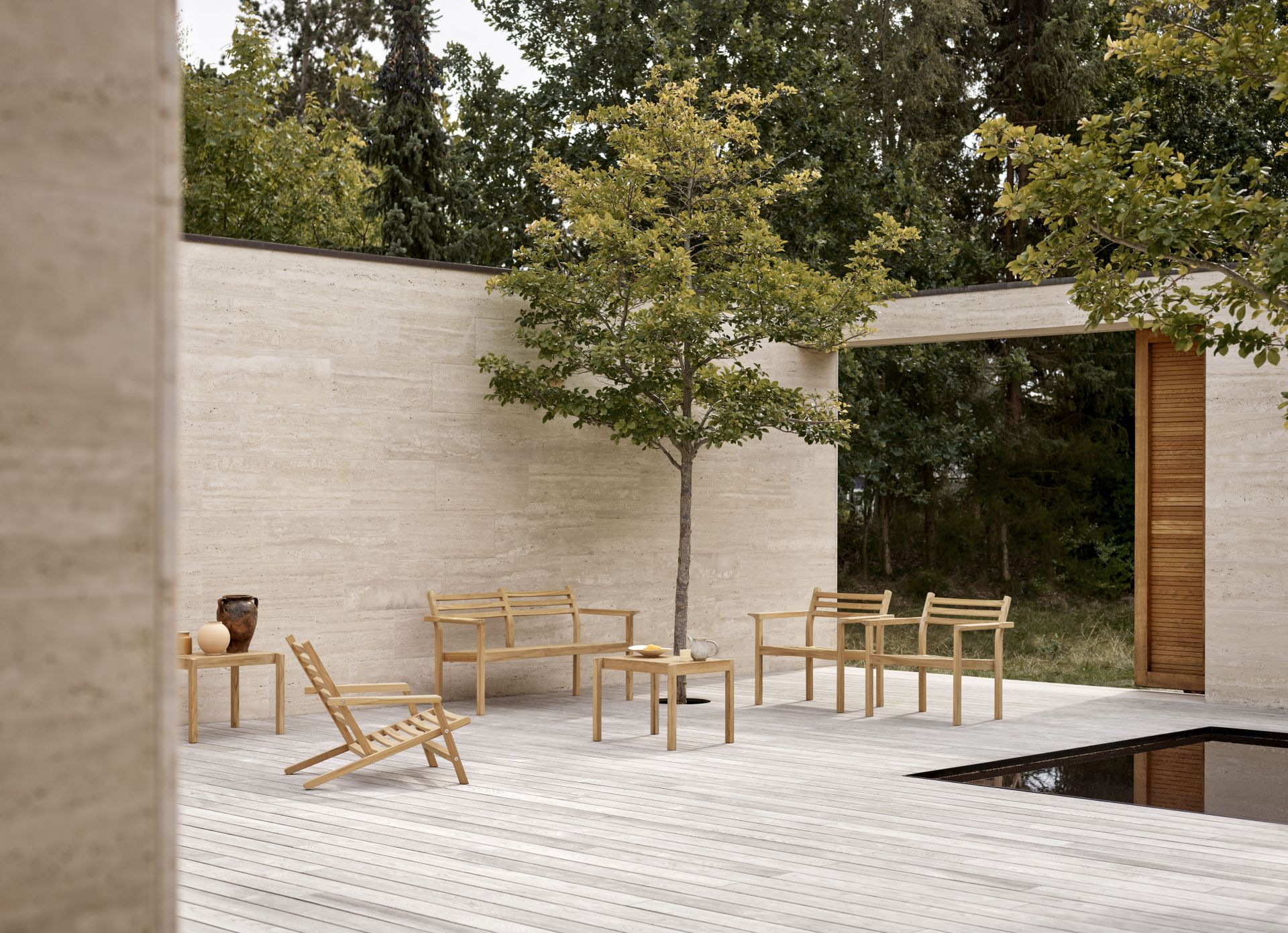 AH603 Sonnenstuhl Teak Carl Hansen & Søn 