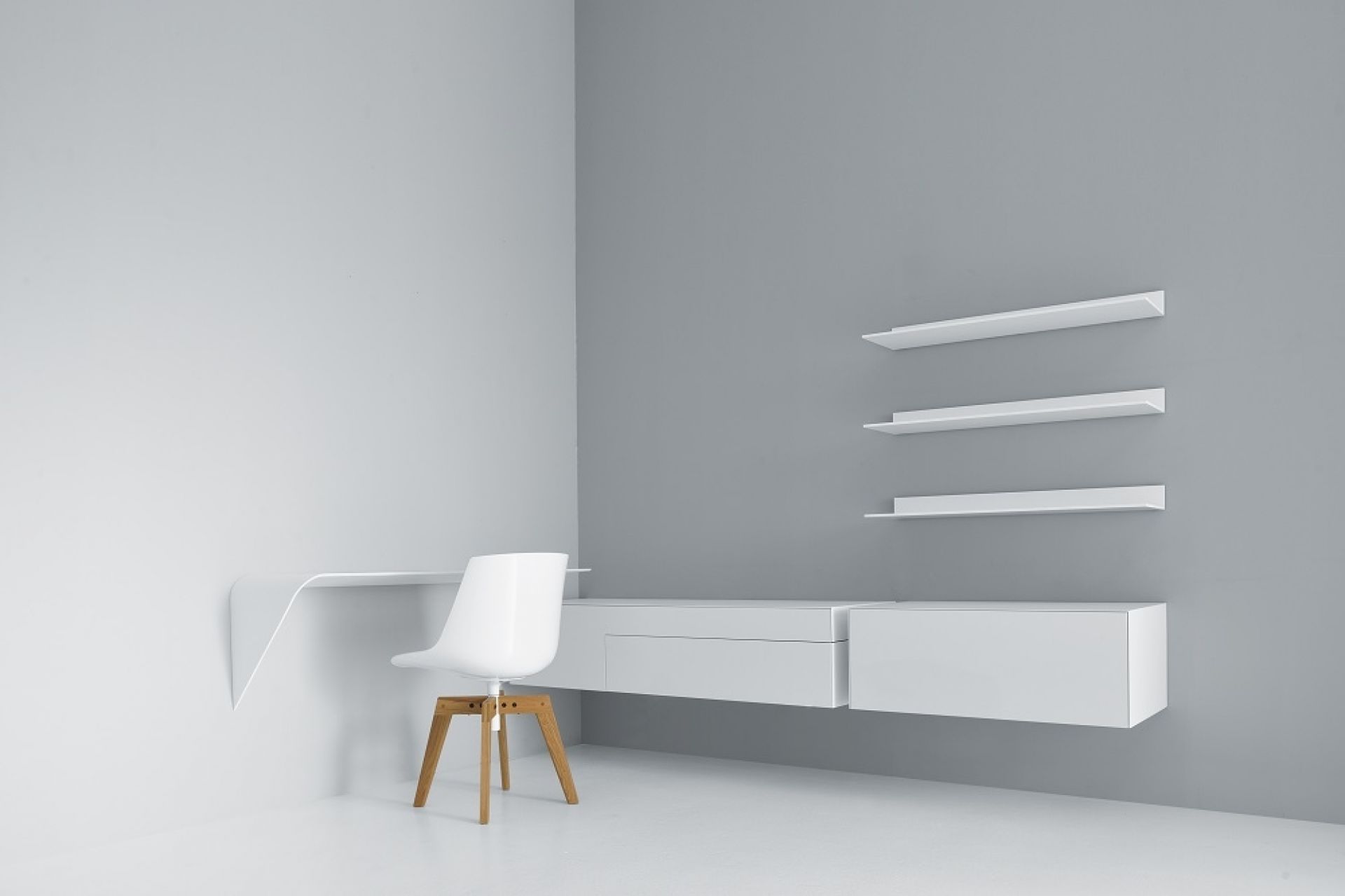 Mamba Light Ablage / Wandsekretär MDF Italia
