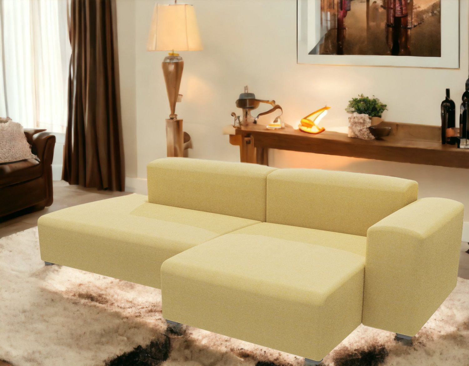 Mags Soft Sofa Low Armrest 2 1/2-Sitzer Combination 3 Hay 