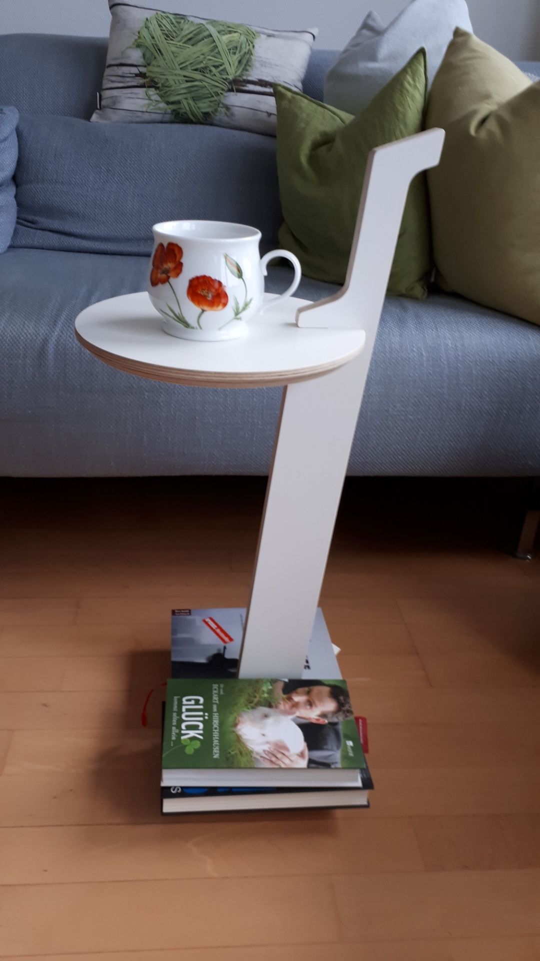 Lesestelle Bücherregal to go - Beistelltisch Tojo