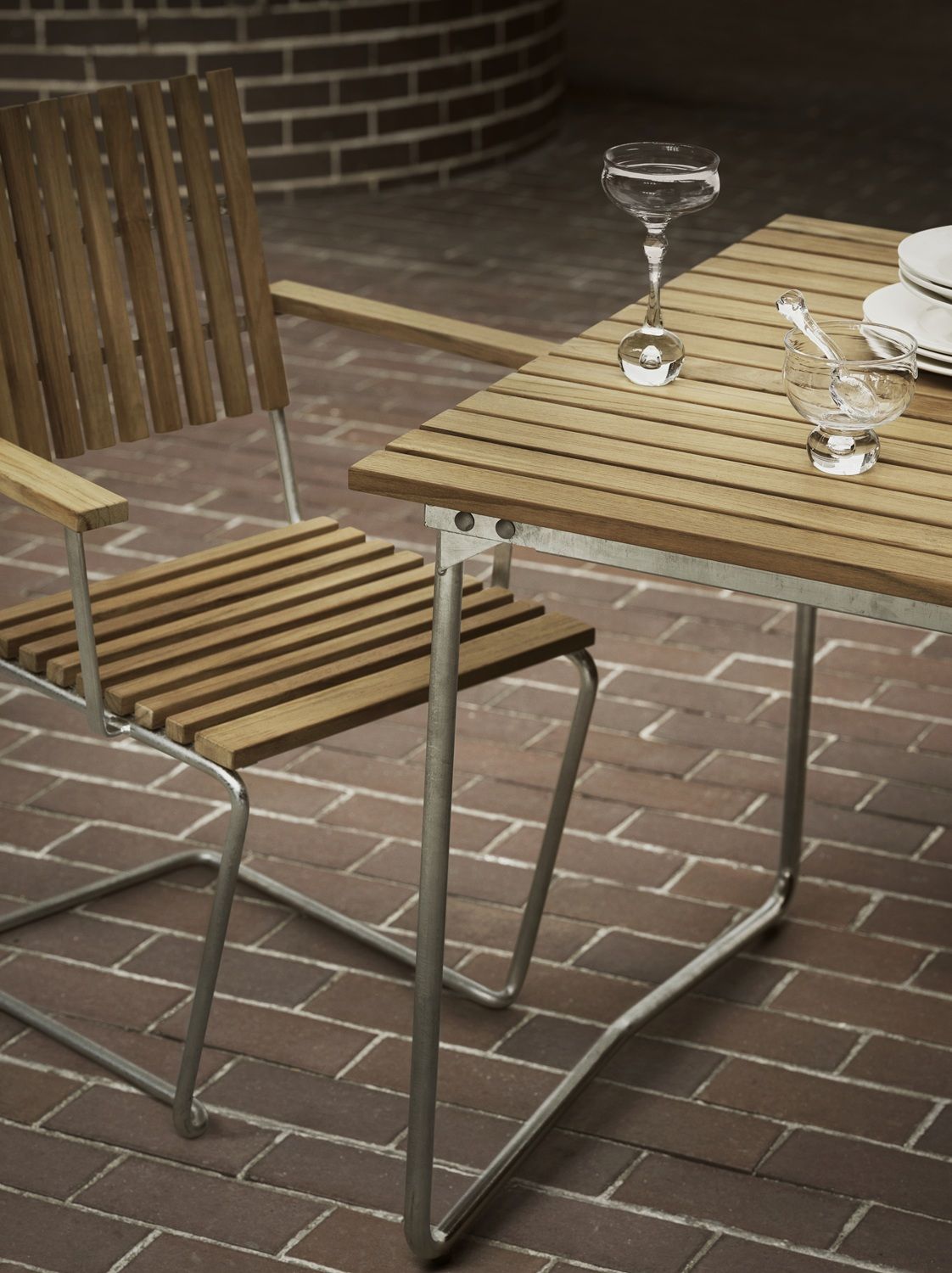 Bovik Outdoor Armchair Armlehnenstuhl Grythyttan Stalmöbler