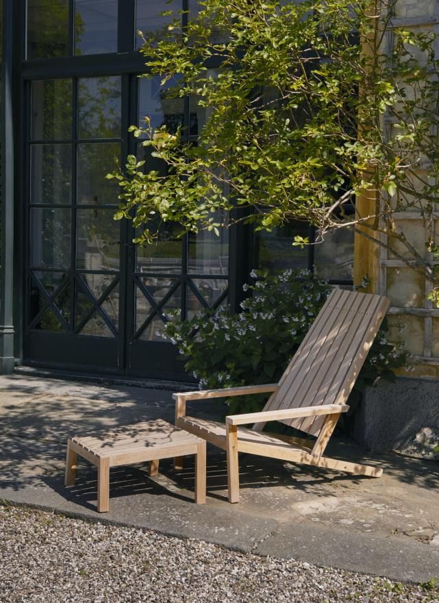 Between Lines Stool Hocker Outdoor Skagerak by Fritz Hansen