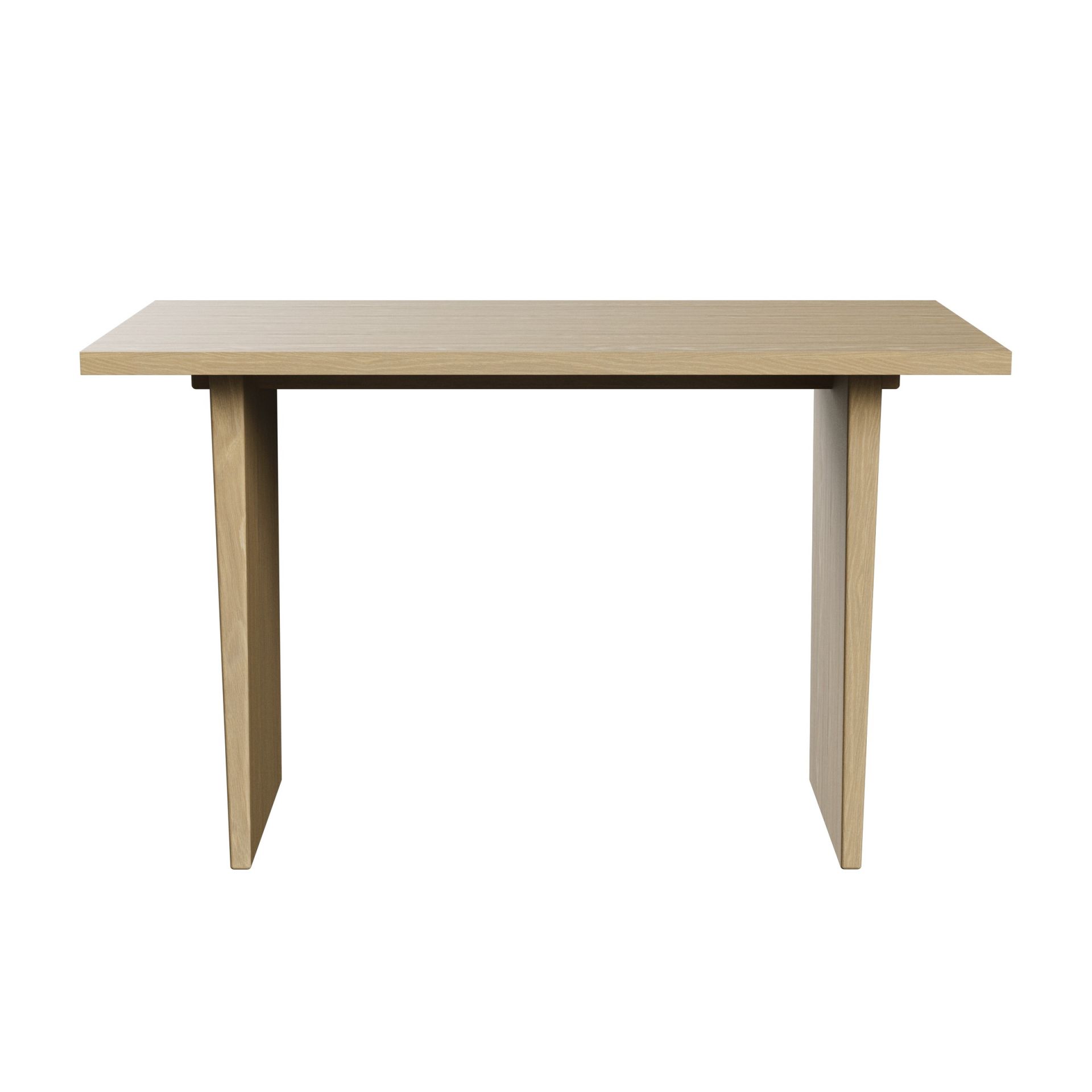 Private Desk Schreibtisch von Gubi, Eiche hell gebeizt, modernes Design für Büro und Arbeitszimmer.