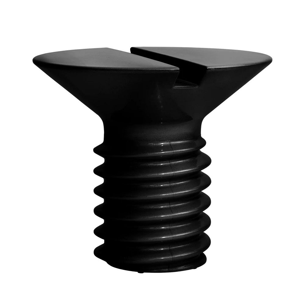 Screw Tisch klein schwarz Eero Aarnio Originals