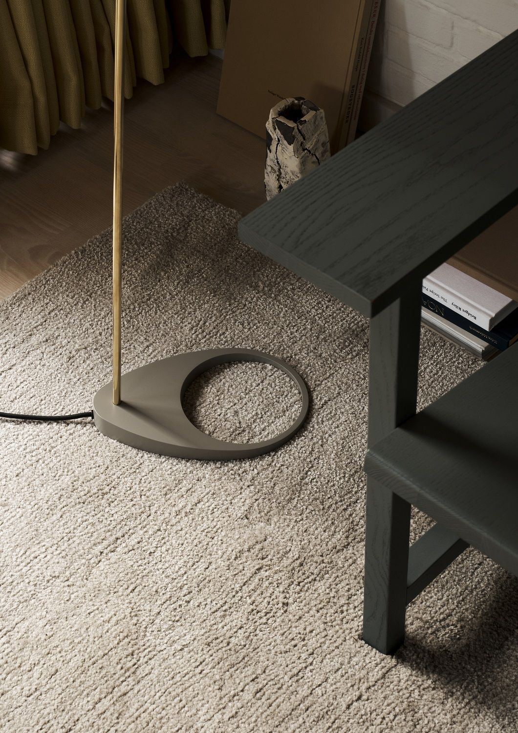 AJ Floor lamp Stehleuchte Messing Louis Poulsen