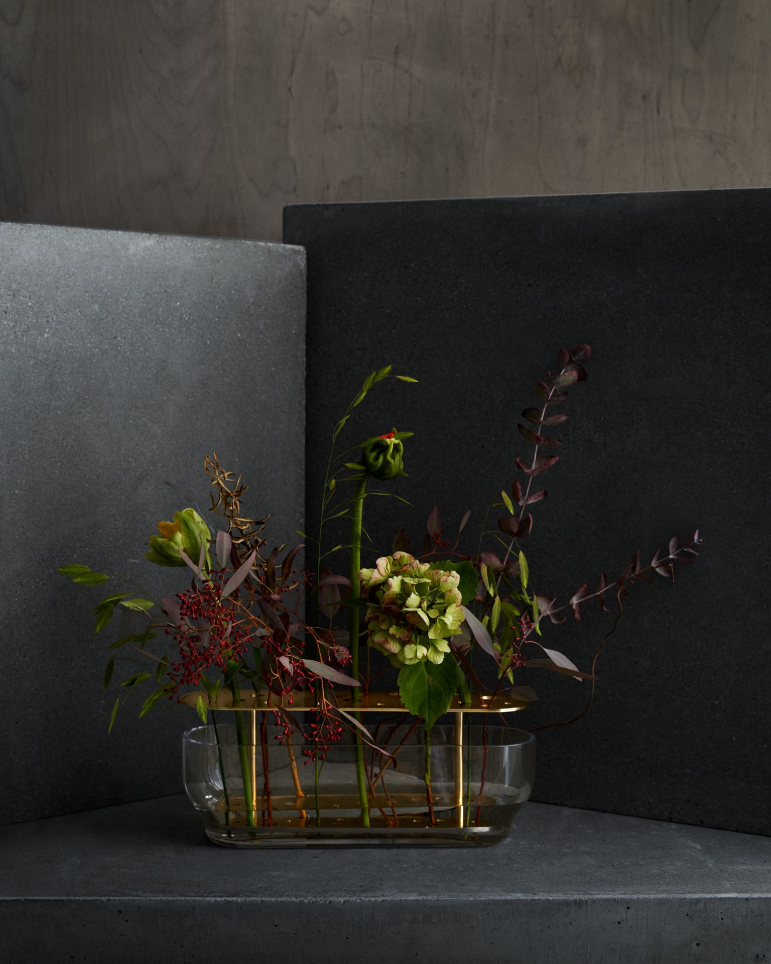 Ikebana Vase lang Fritz Hansen