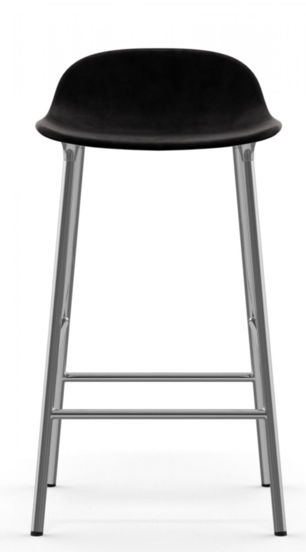 Form Barstool Barhocker H 65 cm Stahl Gepolstert Normann Copenhagen