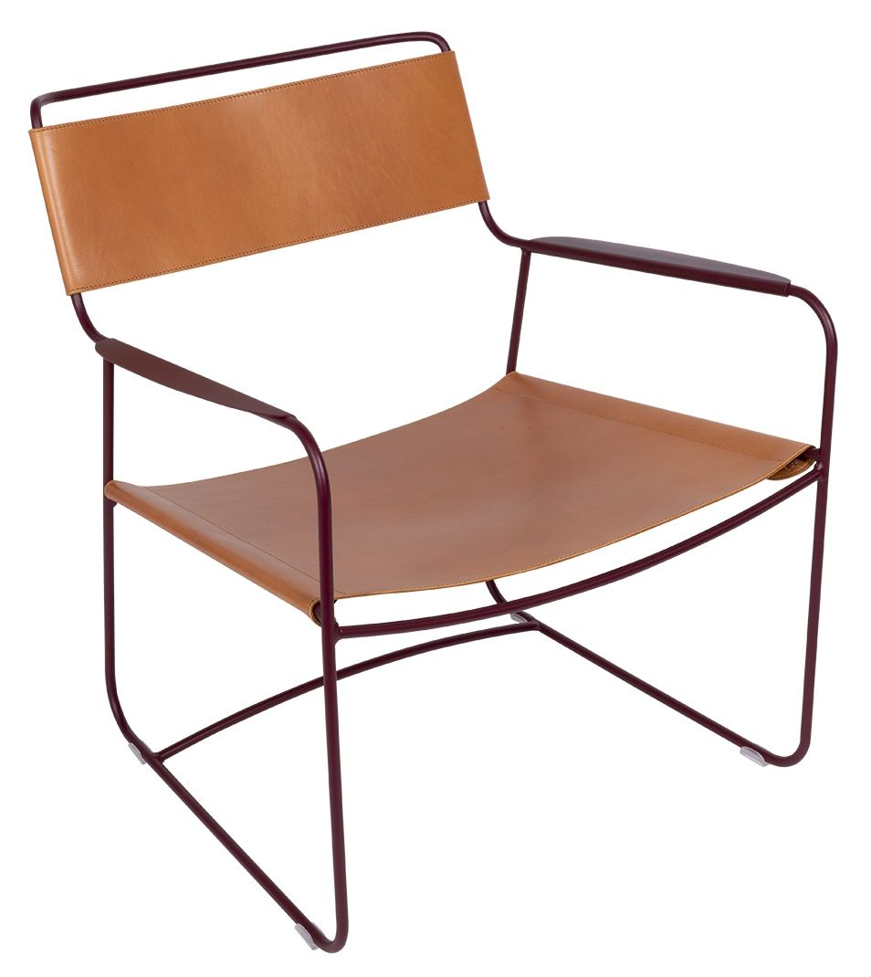 Surprising tiefer Ledersessel Outdoor Fermob