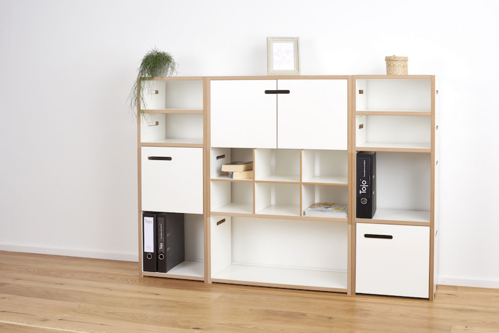 Tojo Halbstark Grundmodul mit Türe links Regalserie Tojo Tojo Halbstark Grundmodul mit Türe links Regalserie Tojo