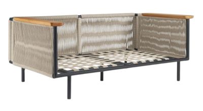 Corbey Outdoor Sofa Gestell 2 Sitzer Aluminium Ethnicraft