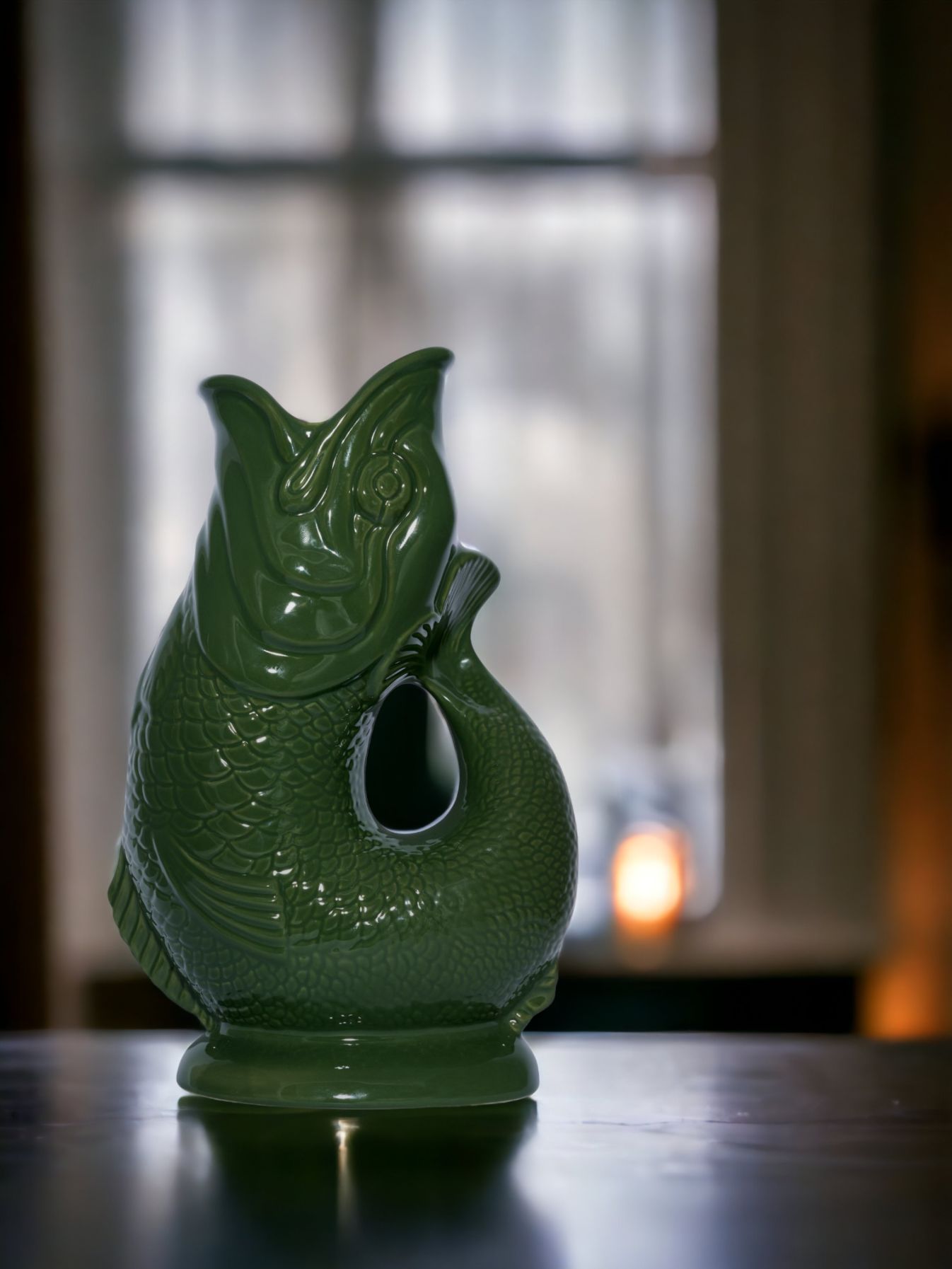 Gluckigluck Karaffe / Vase-dunkelgrün XL Gluckigluck Karaffe / Vase-dunkelgrün XL