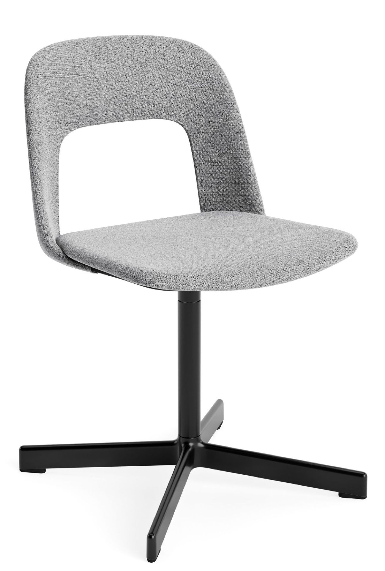 Layout Side Chair 134 4-Stern Drehfuß Stuhl Hay