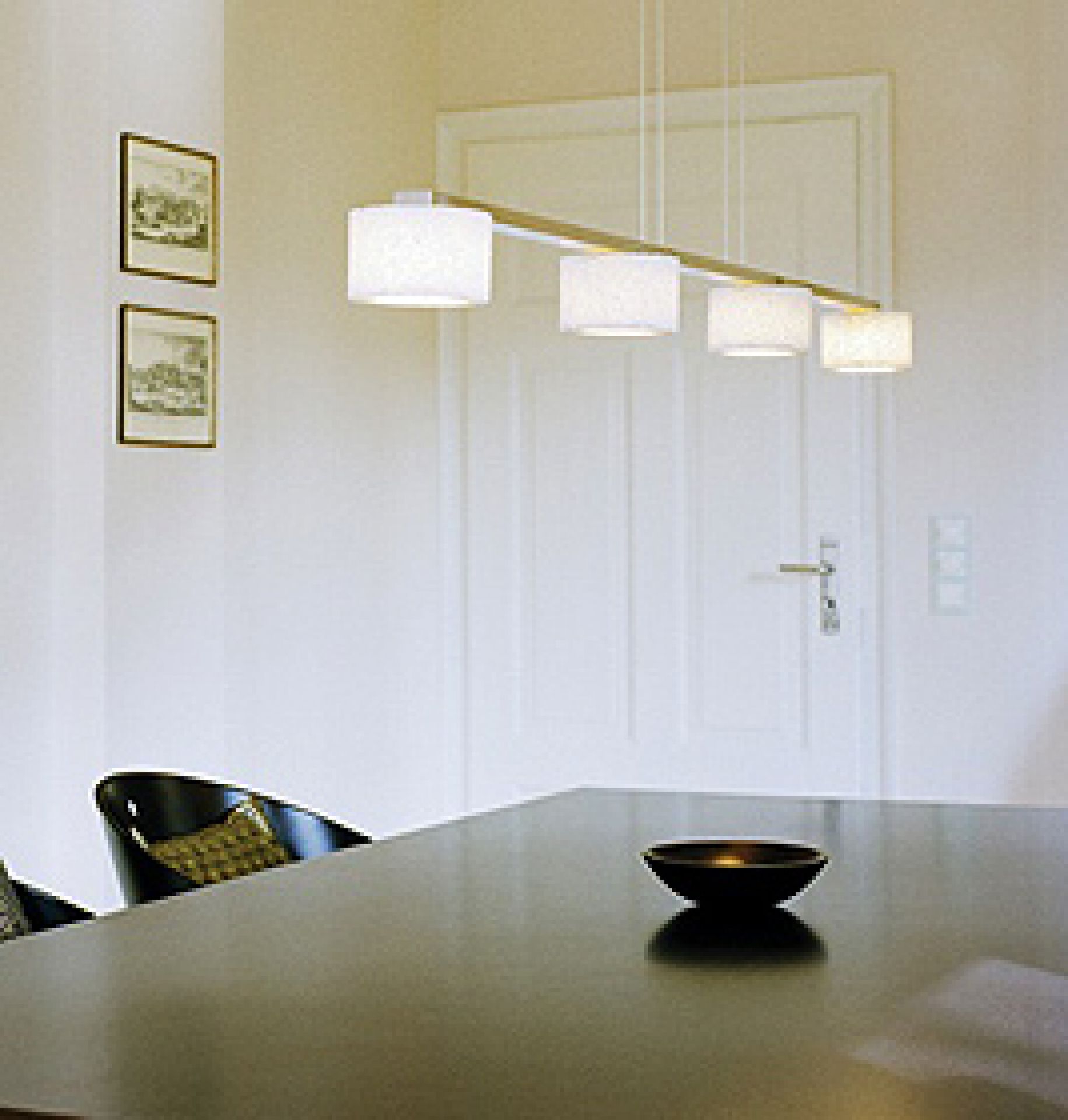 Reef Suspension Pendelleuchte 4 Schirme Serien Lighting