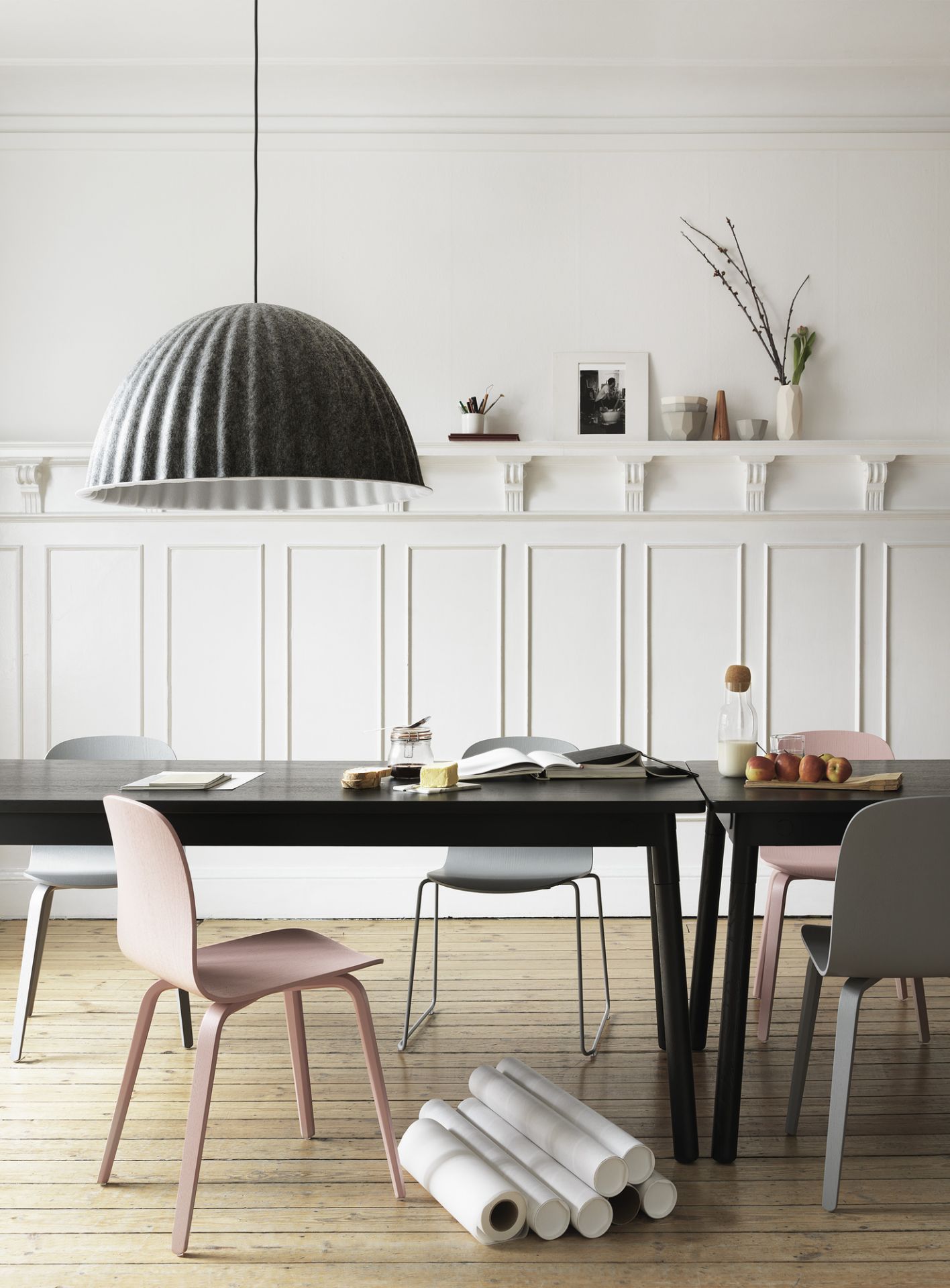 Visu Chair Wood Base Stuhl Muuto