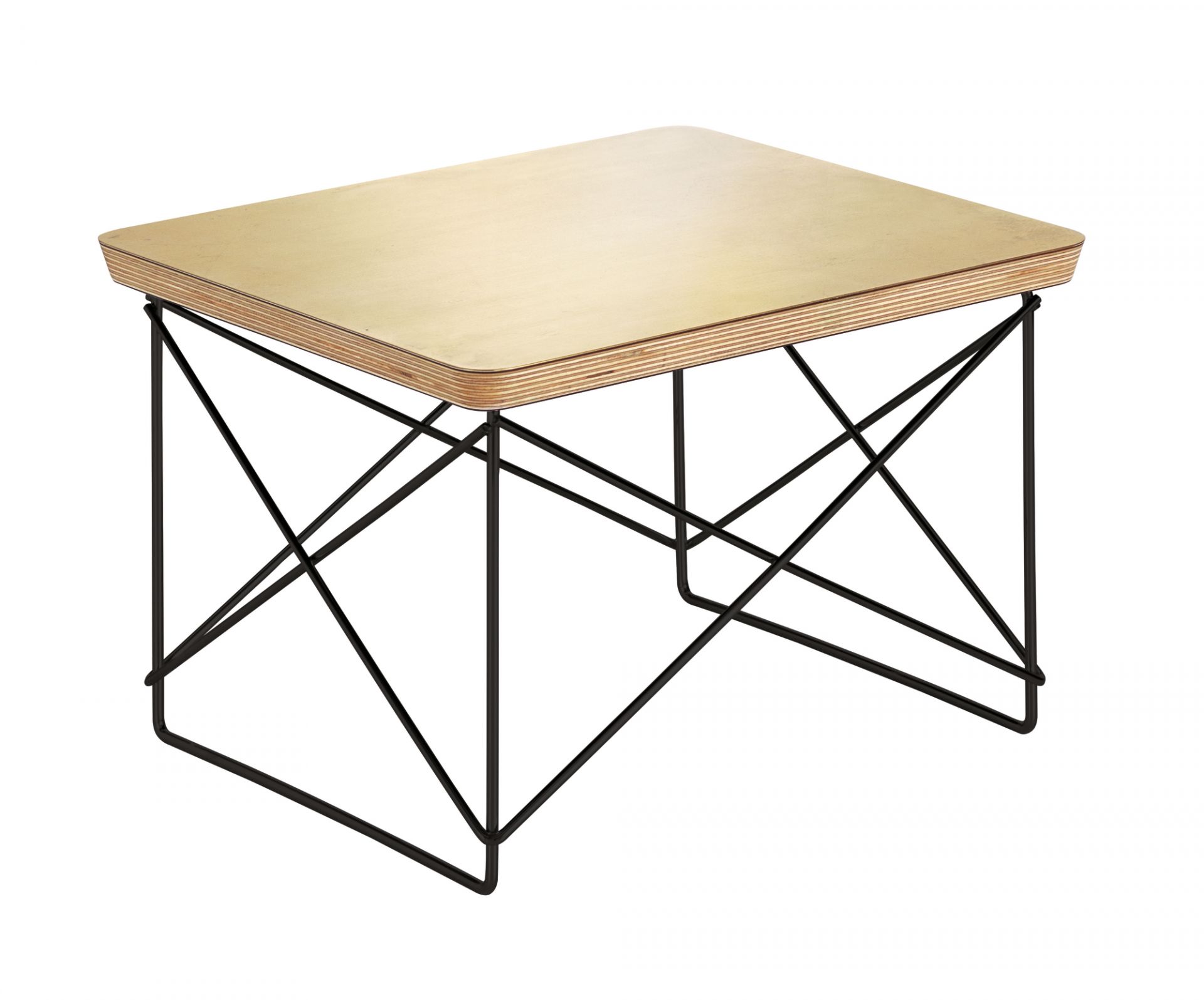 Occasional LTR Beistelltisch Blattgold - Schwarz Vitra