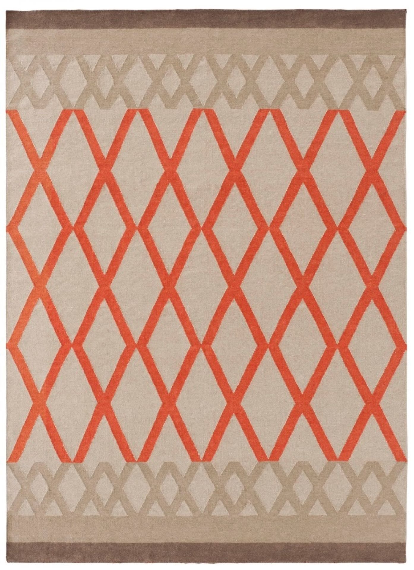 Kilim Sioux / Naidu 170x240 Teppich GAN-Sioux (coral)