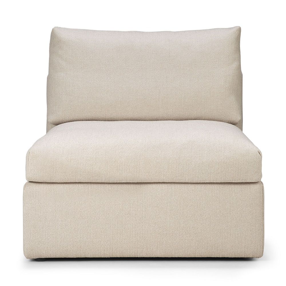 Mellow Sofa Off White Eco Stoff 1 Sitzer Ethnicraft