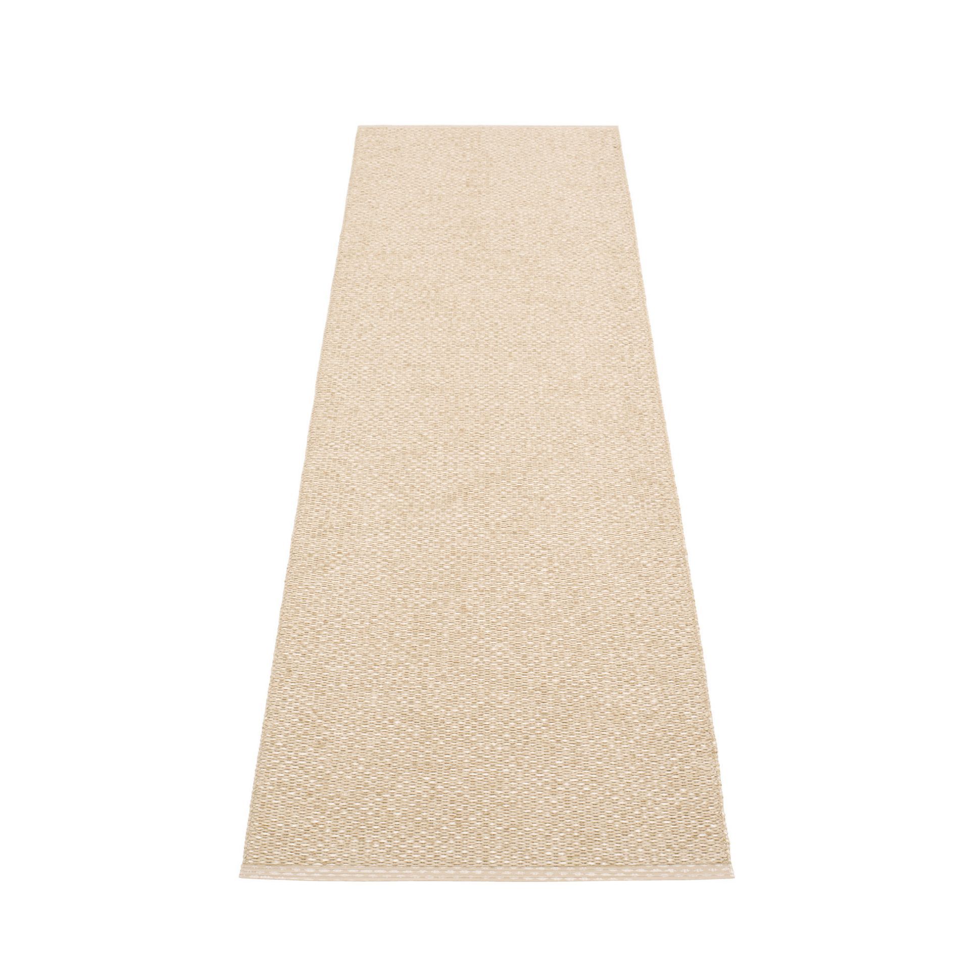 Svea Kunststoffteppich 70x240 cm Beige Pappelina EINZELSTÜCK