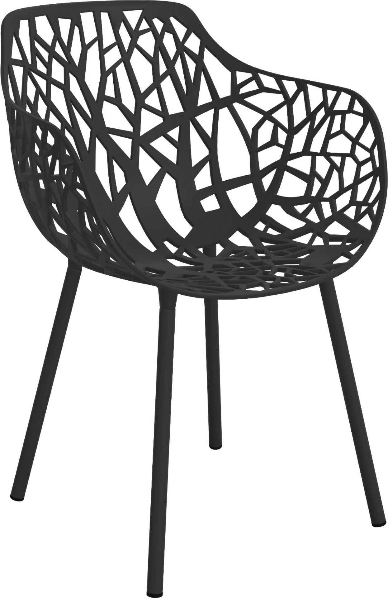 Forest Outdoor Sessel Fast dunkelblau
