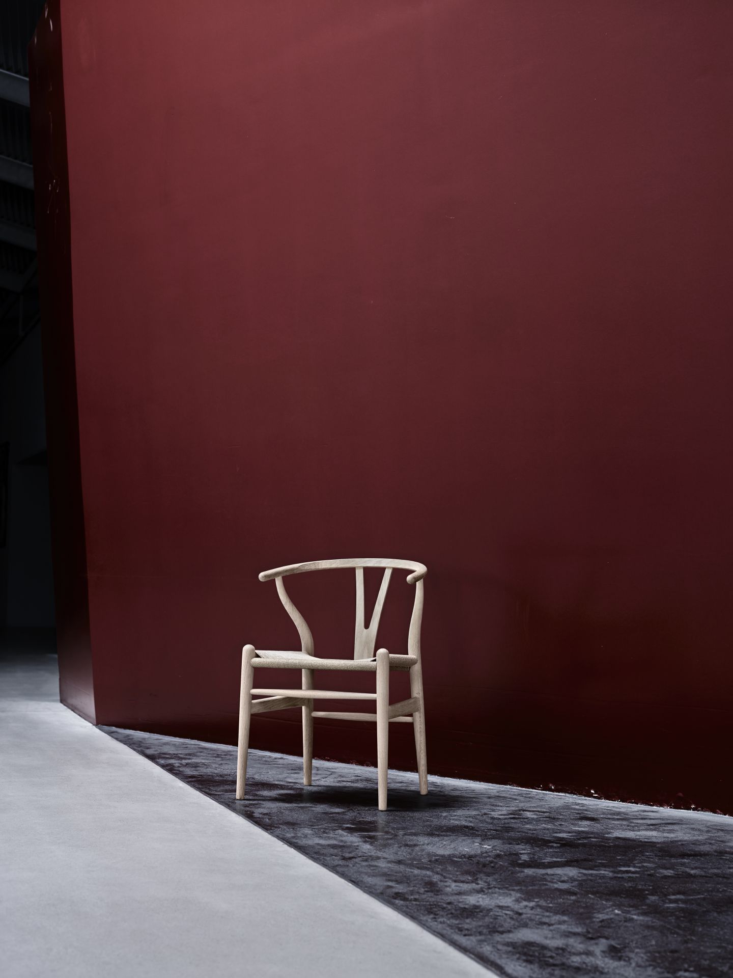 CH24 Wishbone Chair / Y-Chair Stuhl Eiche schwarz Carl Hansen & Søn EINZELSTÜCKE