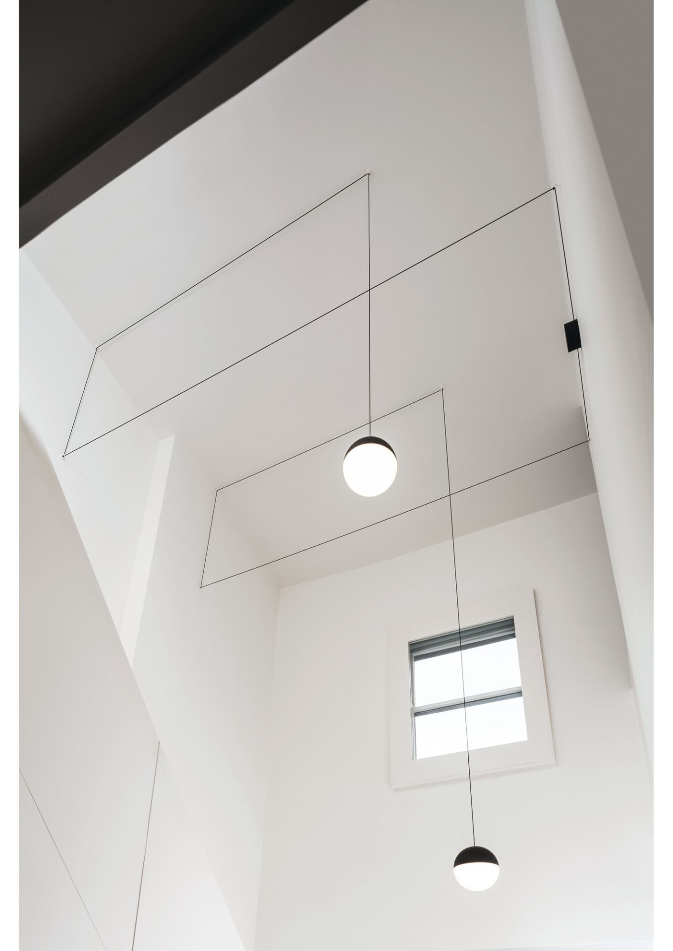 String Light Wand-oder Deckenrosette Flos