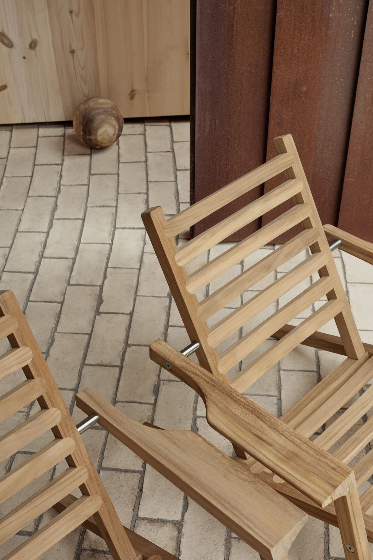 AH603 Sonnenstuhl Teak Carl Hansen & Søn 