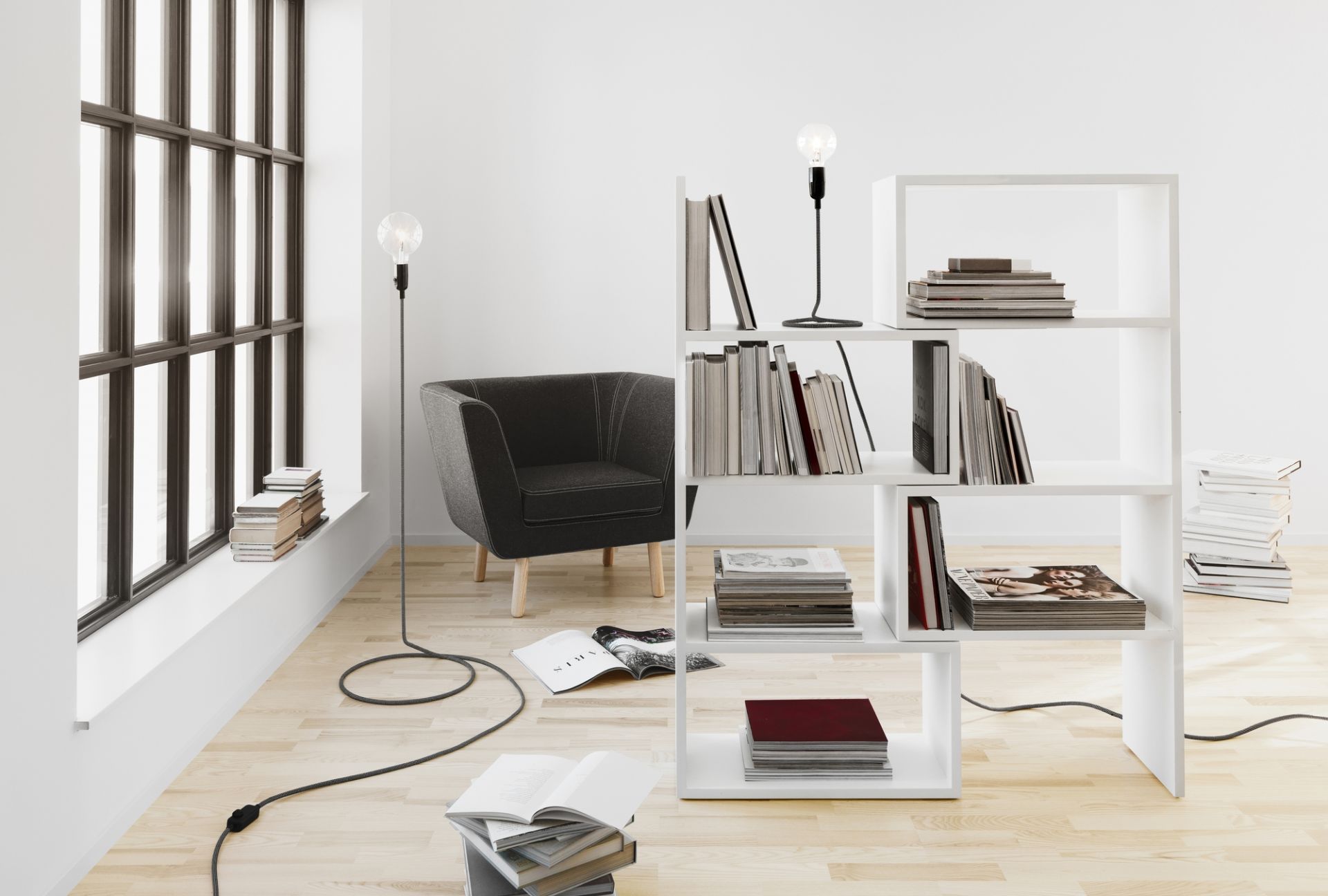 Cord Lamp Leuchte Design House Stockholm H 130 cm