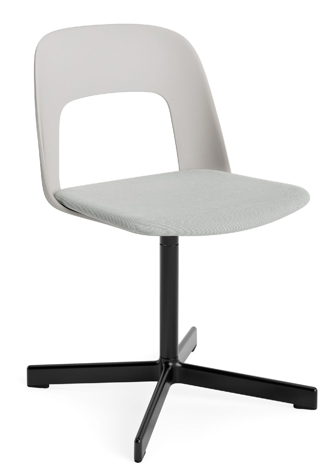 Layout Side Chair 133 4-Stern Drehfuß Stuhl Hay