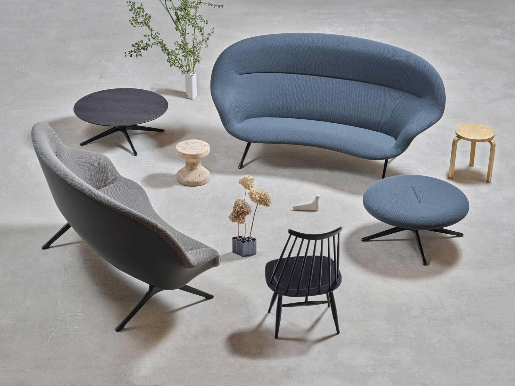 Abalon Platform Ottoman Vitra