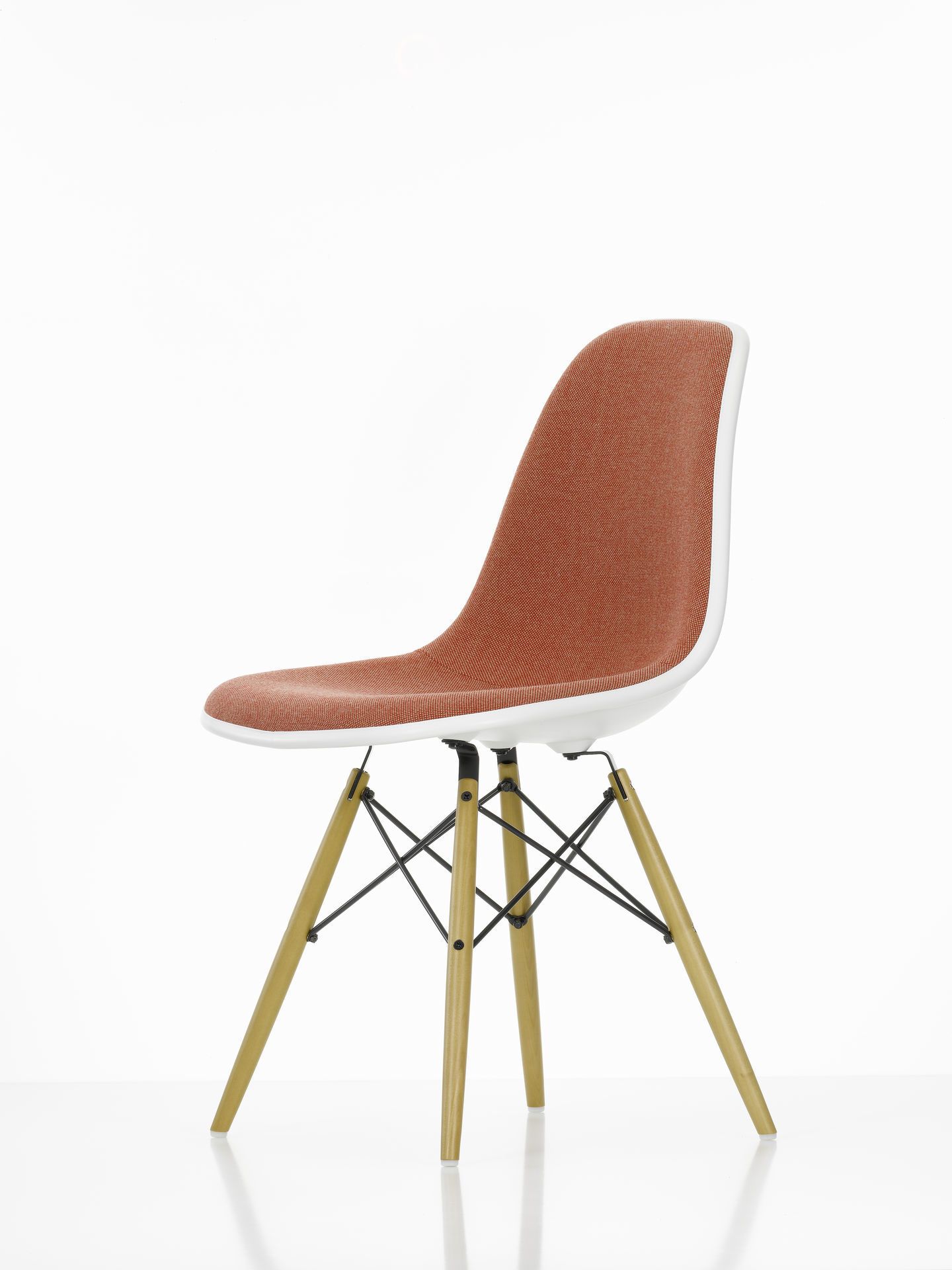 Eames Plastic Side Chair DSW Stuhl Vollpolster Vitra