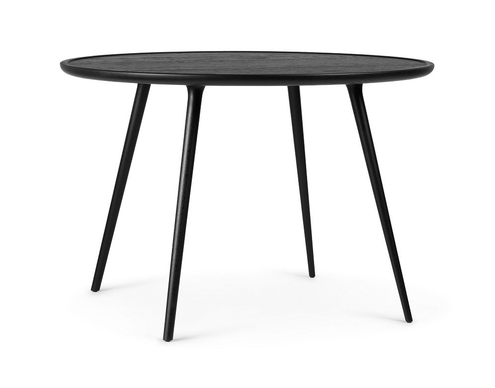 Accent Dining Table Tisch Eiche d 110 Mater Eiche schwarz gebeizt