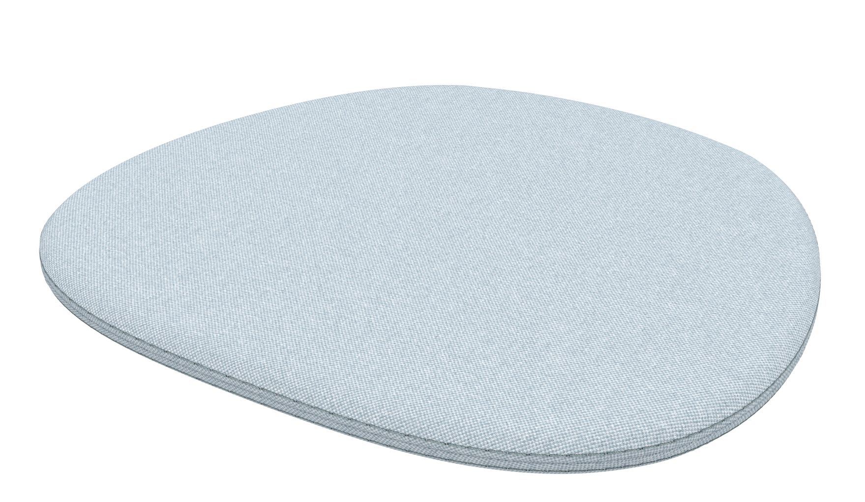 Soft Seats Typ B Sitzauflage Vitra Plano lichtgrau/eisblau