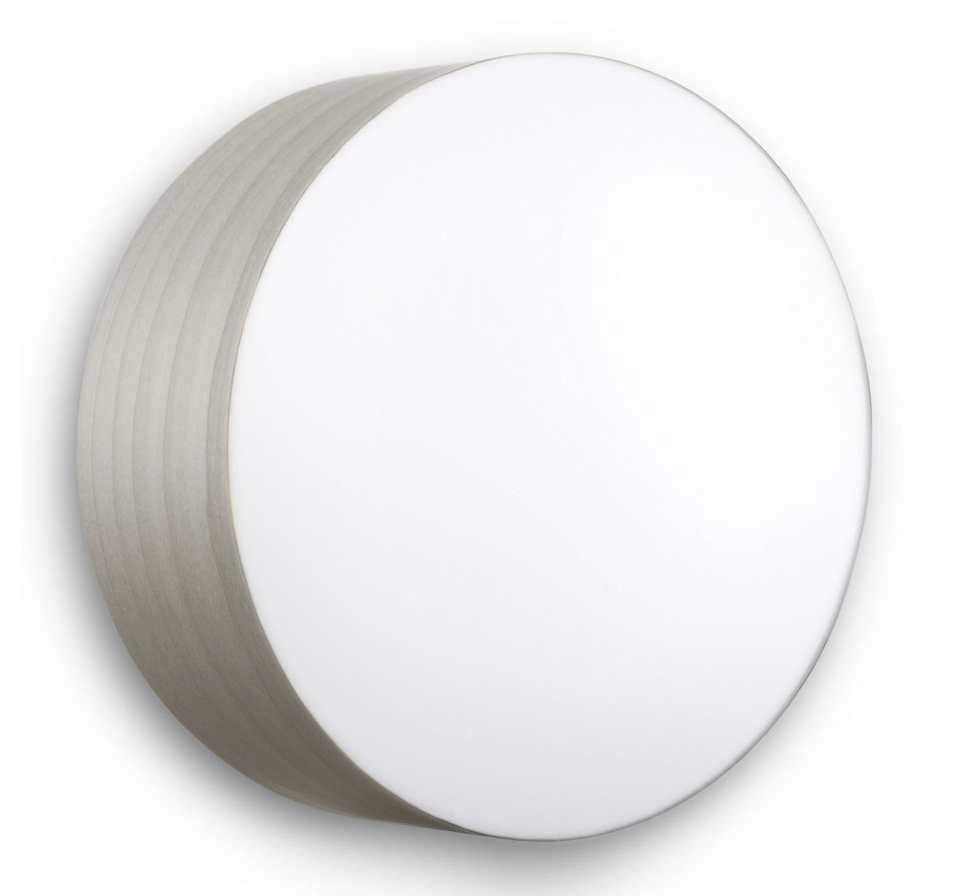 Graue Gea G30 LED Lampe von LZF Lamps, geeignet als Wand- oder Deckenleuchte.