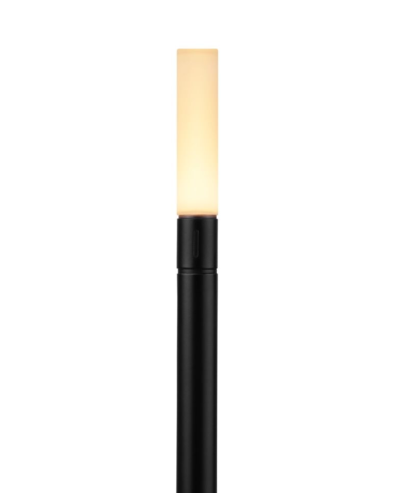 Wick Portable Akkuleuchte / Tischleuchte mit USB schwarz Graypants
