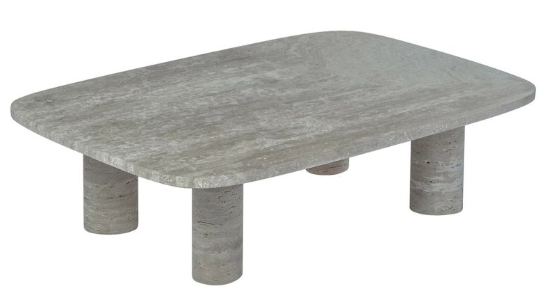 Volos Couchtisch B 100 x T 70 x H 26 cm Blomus