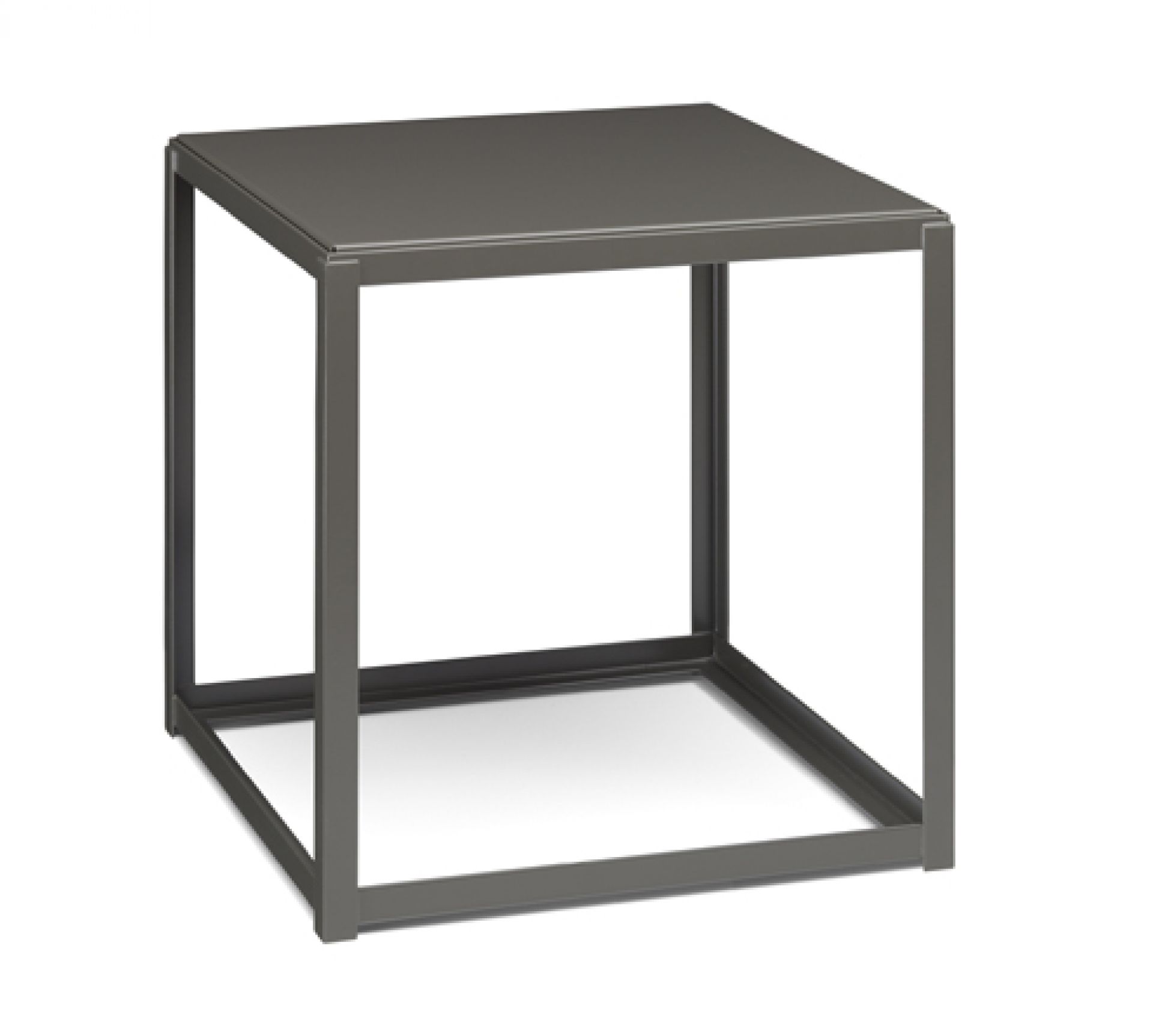 FK12 Fortyforty Beistelltisch Gestell tiefschwarz e15 