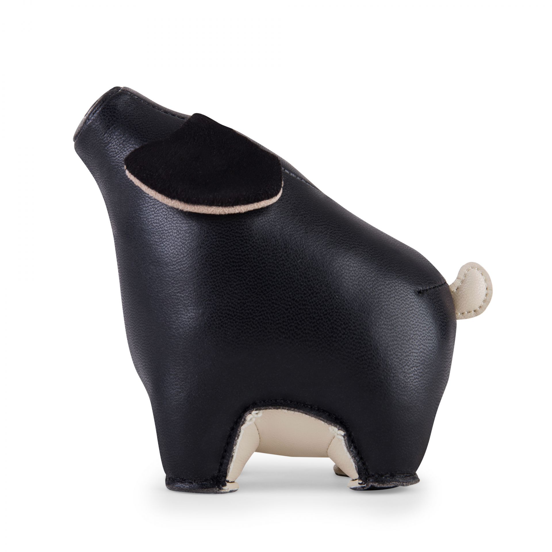 Briefbeschwerer Schwein Diya Schwarz/Weizen Züny