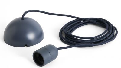 Common Cord Set / Fassung Set für Pendelleuchte Hay Anthrazitblau