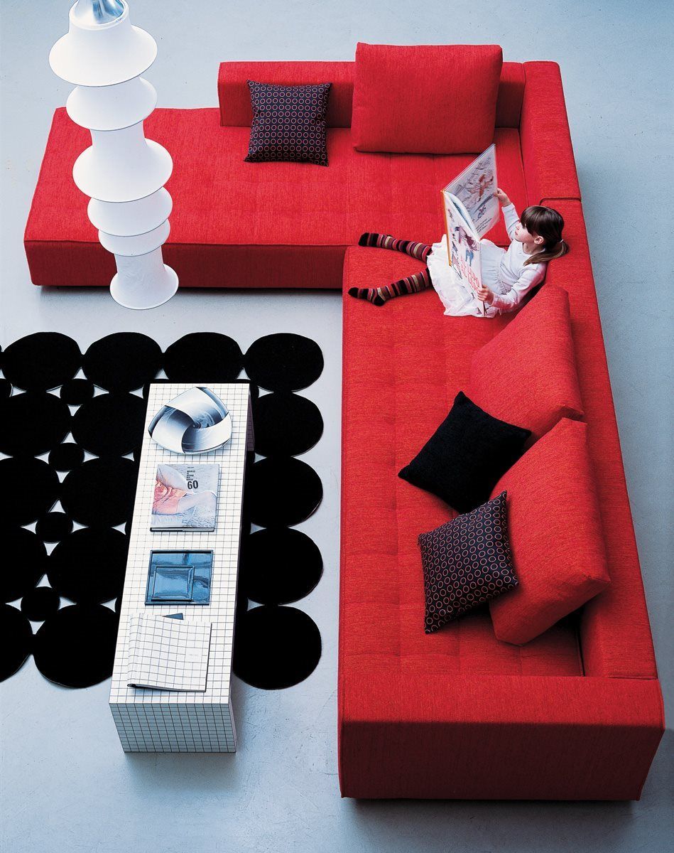 Quaderna Wandtisch und Bank Zanotta