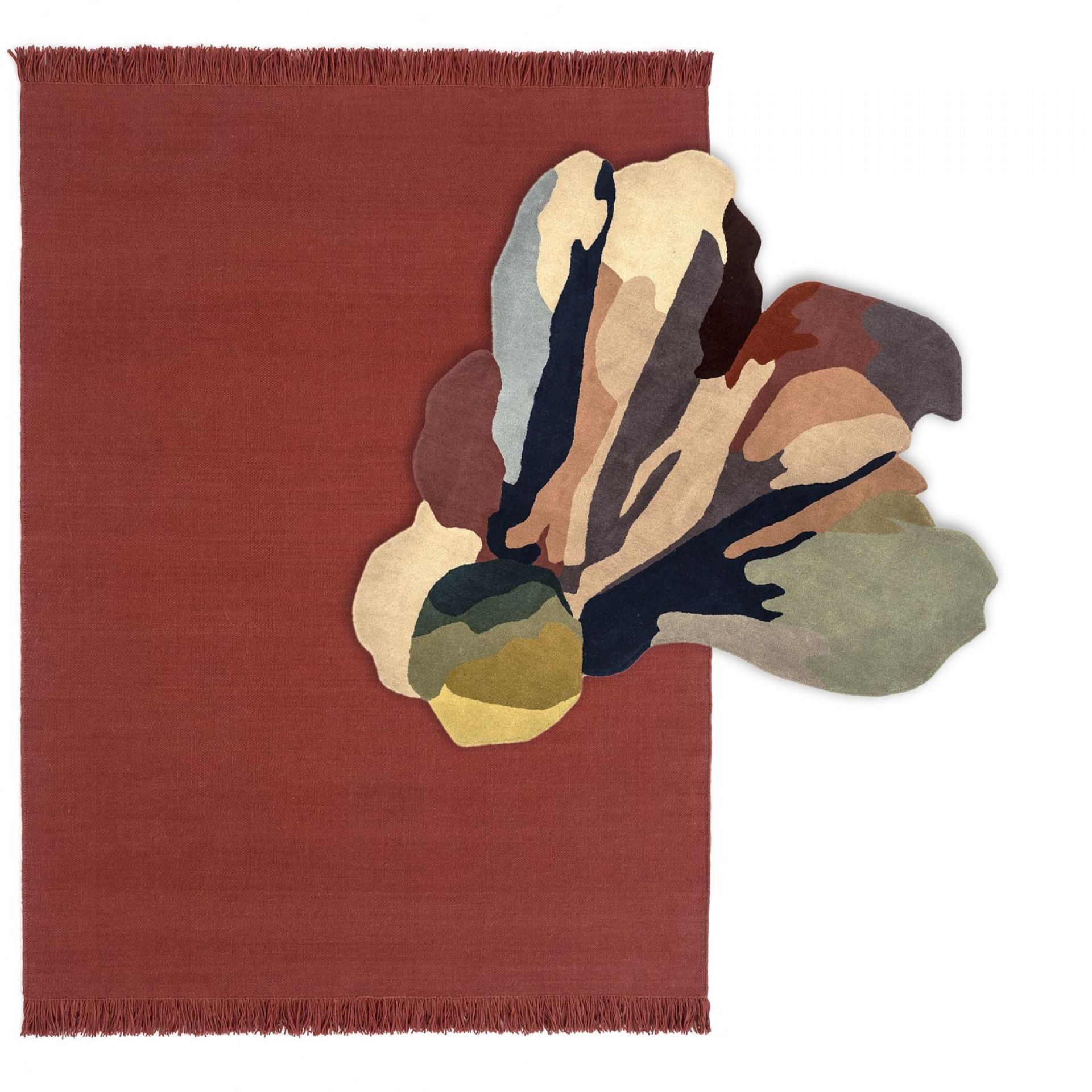Flora Bloom 1 Teppich 150x166 cm Nanimarquina