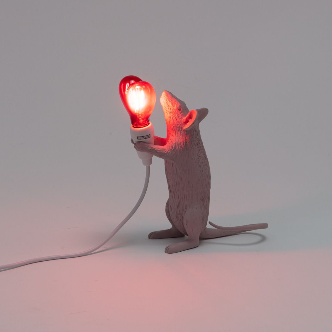 Mouse Lamp Step Love Edition USB Tischleuchte Seletti