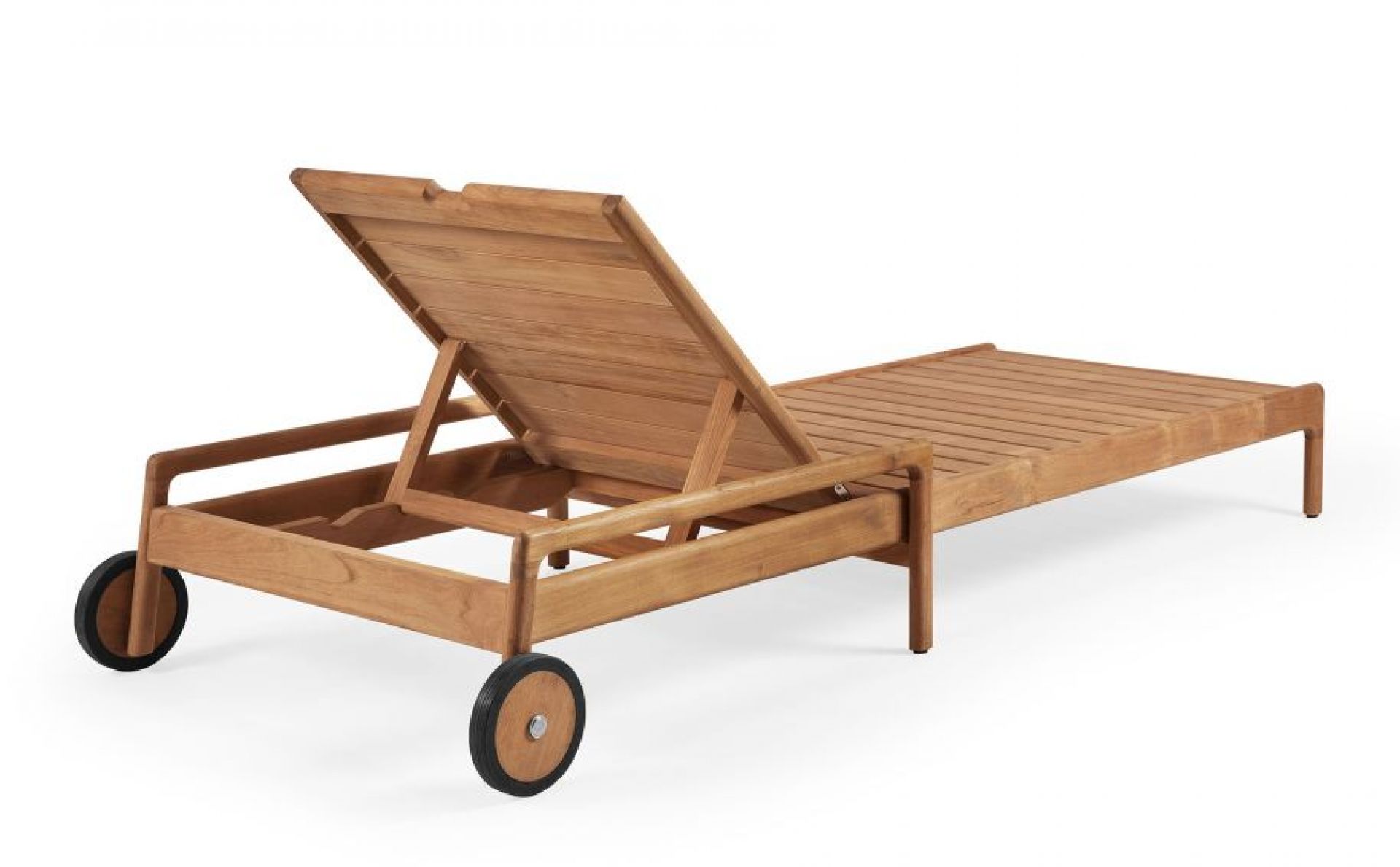 Jack Outdoor verstellbare Liege Teak Ethnicraft Natural