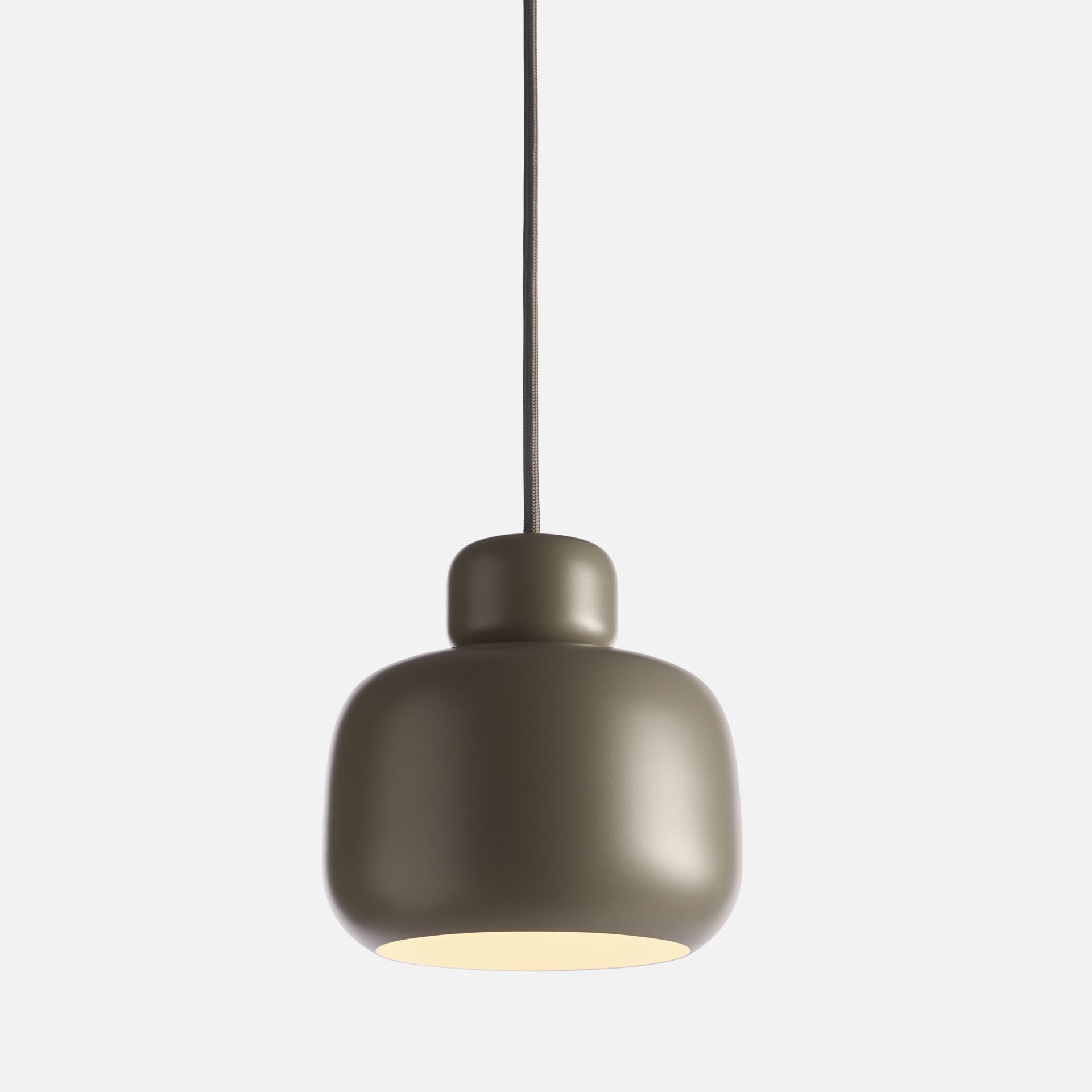 Stone Pendant Pendelleuchte klein Taupe Woud Stone Pendant Pendelleuchte klein Taupe Woud