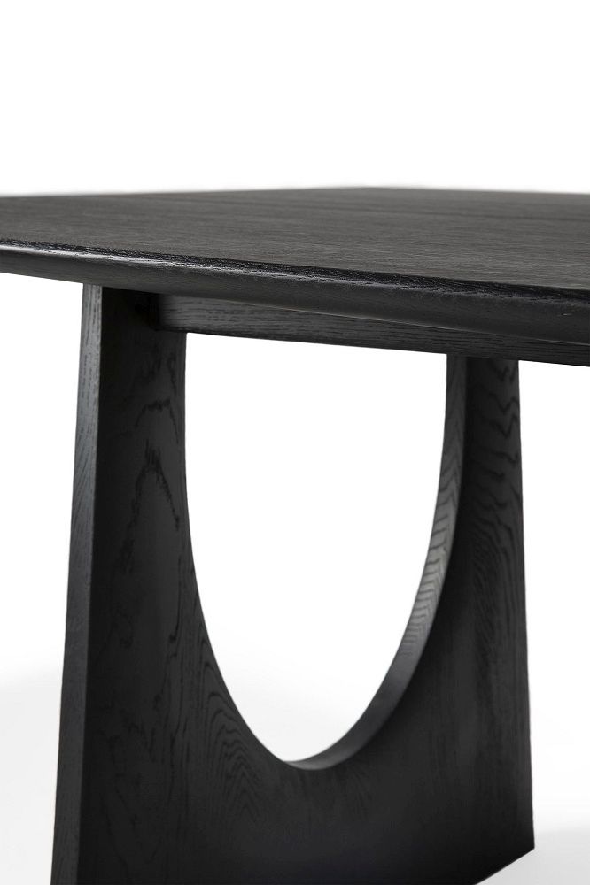 Geometric Dining table Esstisch Eiche schwarz Ethnicraft