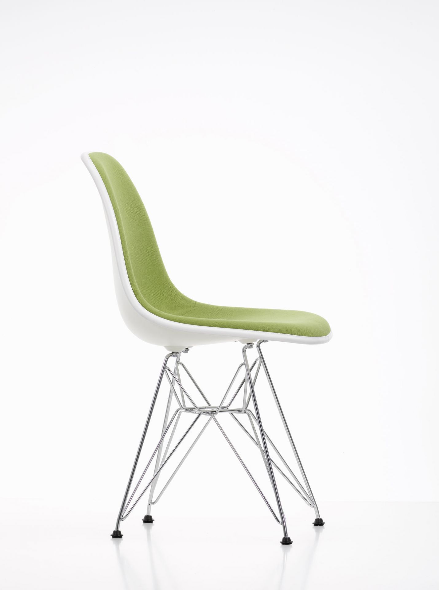 Eames Plastic Side Chair DSR Stuhl Vollgepolstert Vitra